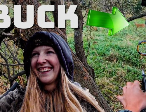 GIRLFRIENDS FIRST TIME BOWHUNTING – Wisconsin Buck Down!