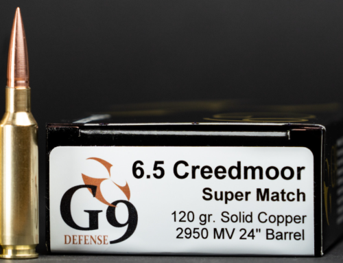 G9 Defense Launches Monolithic Super Match 6.5 Creedmoor Load –