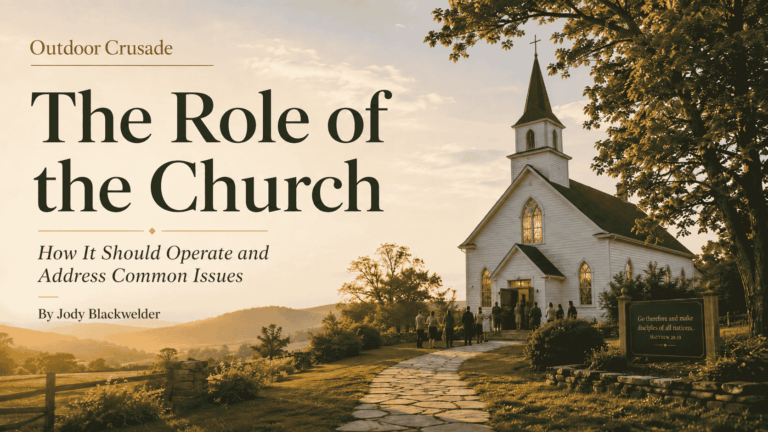 The Biblical Role of the Church, How It Should Operate, and How to Address Common Problems