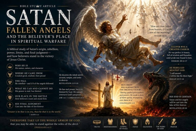 Satan, Fallen Angels, and the Believer’s Place in Spiritual Warfare